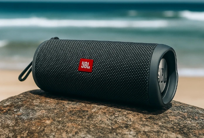 Prenosný bluetooth reproduktor JBL Flip 2 Essential Sivý